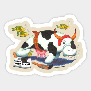 Sea Cow Sticker